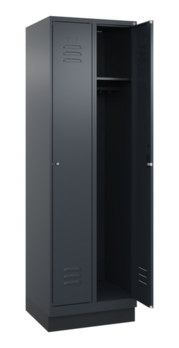 C+P locker Classic Plus met 2 vakken, vakbreedte 300 mm