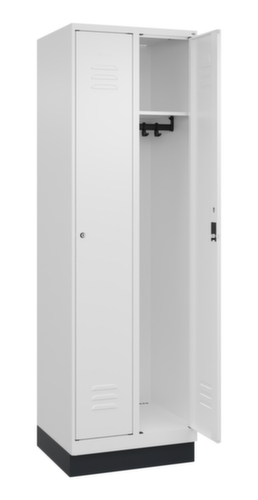 C+P locker Classic Plus met 2 vakken, vakbreedte 300 mm