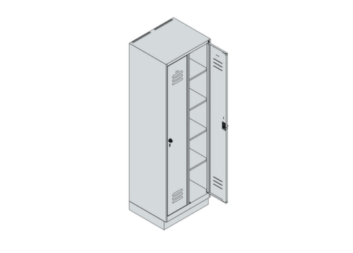 C+P Wasgoedverdeelkast Classic Plus, vakbreedte 300 mm