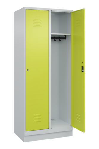 C+P locker Classic Plus met 2 vakken, vakbreedte 400 mm