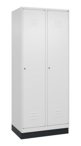 C+P locker Classic Plus met 2 vakken, vakbreedte 400 mm