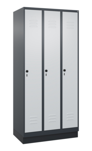 C+P Locker Classic Plus voor scheiding van kleding, vakbreedte 300 mm