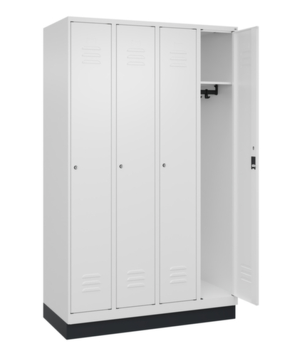 C+P locker Classic Plus met 4 vakken, vakbreedte 300 mm