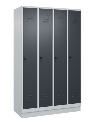 C+P Locker Classic Plus voor scheiding van kleding, vakbreedte 300 mm