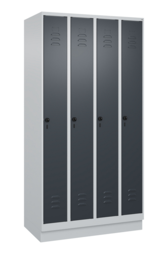 C+P locker Classic Plus met 4 vakken, vakbreedte 250 mm