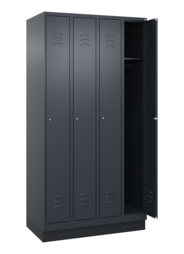 C+P locker Classic Plus met 4 vakken, vakbreedte 250 mm
