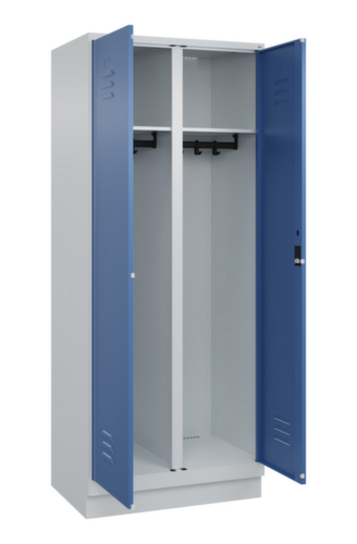 C+P Locker Classic Plus voor scheiding van kleding, vakbreedte 400 mm