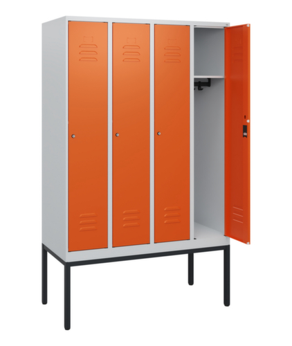 C+P locker Classic Plus met 4 vakken, vakbreedte 300 mm