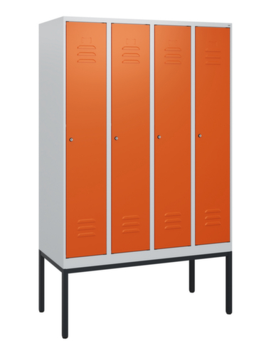 C+P locker Classic Plus met 4 vakken, vakbreedte 300 mm
