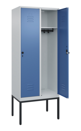 C+P locker Classic Plus met 2 vakken, vakbreedte 400 mm