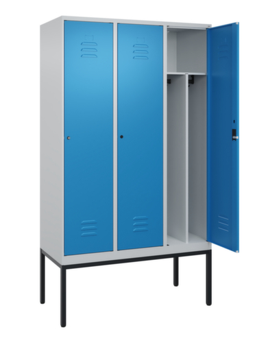 C+P Locker Classic Plus voor scheiding van kleding, vakbreedte 400 mm