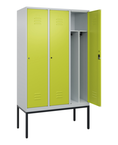 C+P Locker Classic Plus voor scheiding van kleding, vakbreedte 400 mm