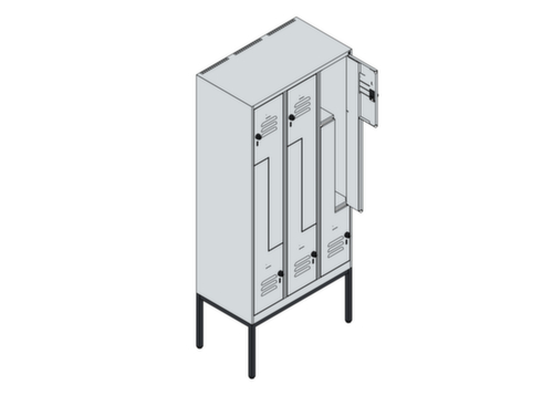 C+P Z-locker Classic Plus, vakbreedte 150/300 mm