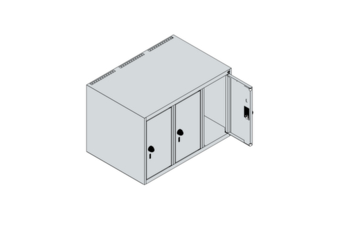 Opzetkast voor kast met openslaande deuren
