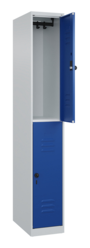 C+P Dubbeldekse locker Classic Plus, vakbreedte 300 mm