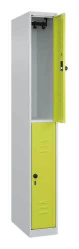 C+P Dubbeldekse locker Classic Plus, vakbreedte 250 mm