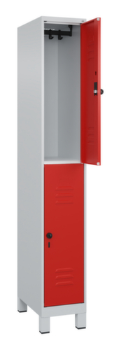 C+P Dubbeldekse locker Classic Plus, vakbreedte 300 mm