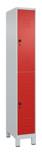 C+P Dubbeldekse locker Classic Plus, vakbreedte 300 mm