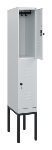 C+P Dubbeldekse locker Classic Plus, vakbreedte 300 mm