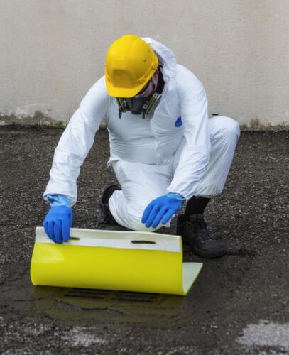 Hoekige putafdekking