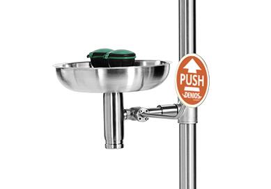 Plens- en oogdouche met wastafel