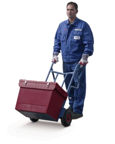 UN-gecertificeerde bak met klikdeksel, inhoud 38 l