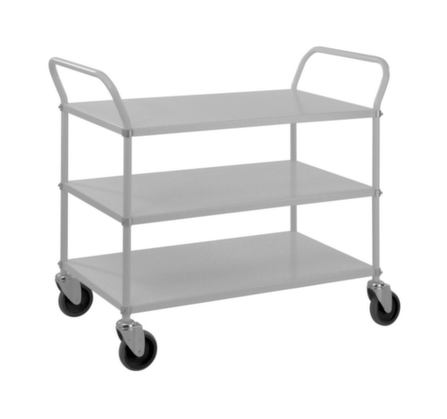 Kongamek Etagewagen ZERO met 3 etages, draagvermogen 250 kg, 3 etages