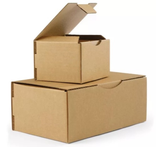 Postdoos, enkelvoudige golf, 200 x 200 x 70 mm