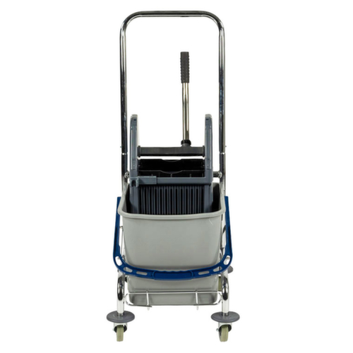 Universele dweilwagenset, 1x27 l emmer in blauw