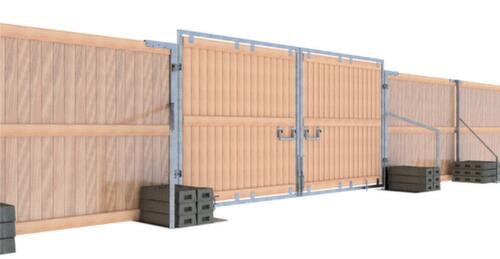 Schake Bodemplaat voor mobiel hek