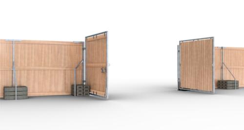 Schake Bodemplaat voor mobiel hek