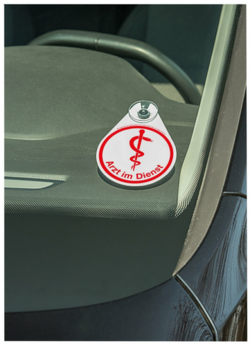 BOI Aanwijzingsbord "Arzt" met zuignap