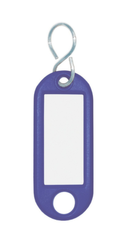 EICHNER sleutelhanger met S-haak, blauw