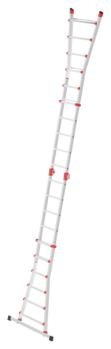 Hailo Multifunctionele reformladder M80, 4 x 6 sporten met profiel