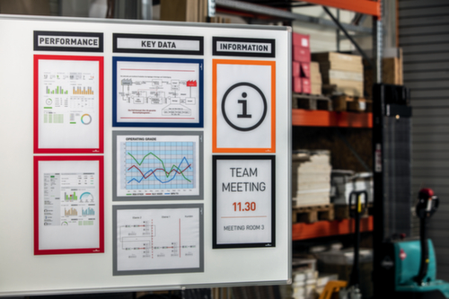 Durable infoframe DURAFRAME® MAGNETIC TOP magnetisch, DIN A3, achterzijde magnetisch