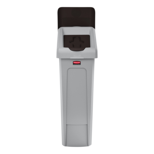Rubbermaid Deksel Slim Jim® voor Recyclingstation, bruin