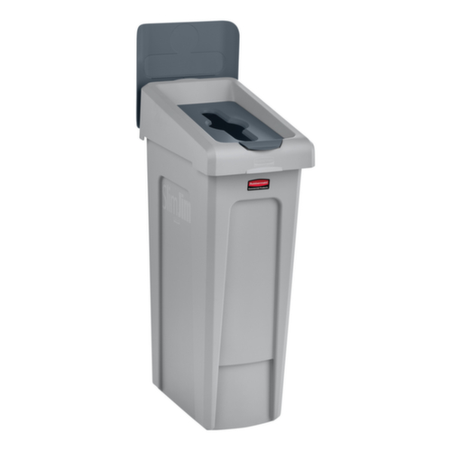 Rubbermaid Deksel Slim Jim® voor Recyclingstation, grijs