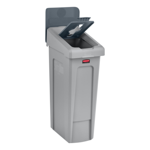 Rubbermaid Deksel Slim Jim® voor Recyclingstation, grijs