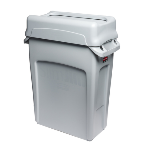 Rubbermaid Tuimeldeksel Slim Jim® voor afvalverzamelaar, grijs