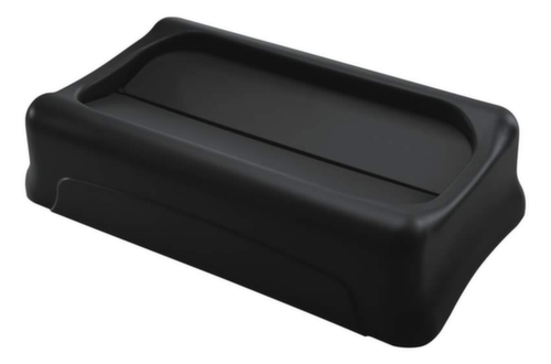 Rubbermaid Tuimeldeksel Slim Jim® voor afvalverzamelaar, zwart