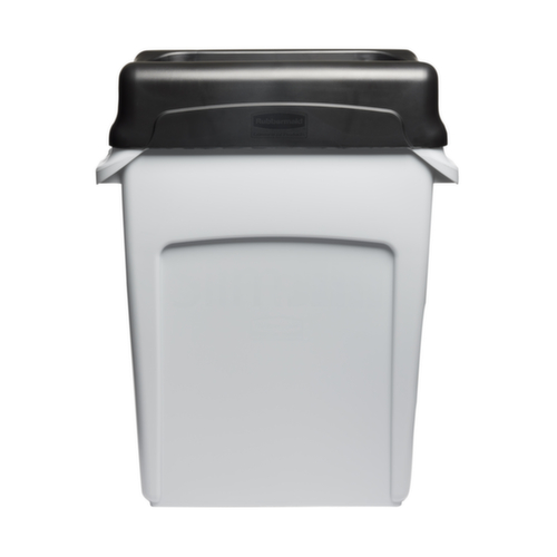 Rubbermaid Tuimeldeksel Slim Jim® voor afvalverzamelaar, zwart
