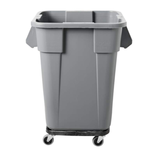 Rubbermaid Rechthoekige afvalverzamelbak BRUTE, 151 l, grijs