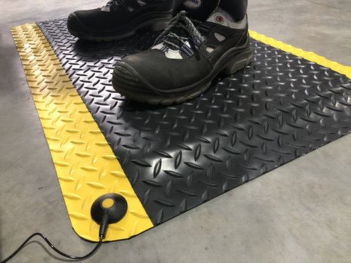 Set ESD-antivermoeidheidsmatten DUPLEX PRO, lengte x breedte 1500 x 1200 mm