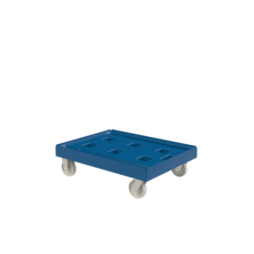 Transportrol FAVORIT XL met kunststof laadvlak, draagvermogen 300 kg, polyamide banden