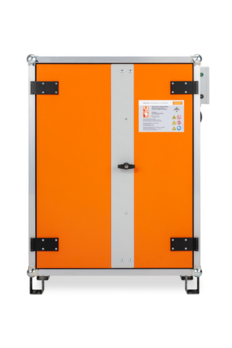 Explosieveilige lithium-ion-laadkast PREMIUM 8/10 onderrijdbaar, hoogte x breedte x diepte 1110 x 800 x 660 mm