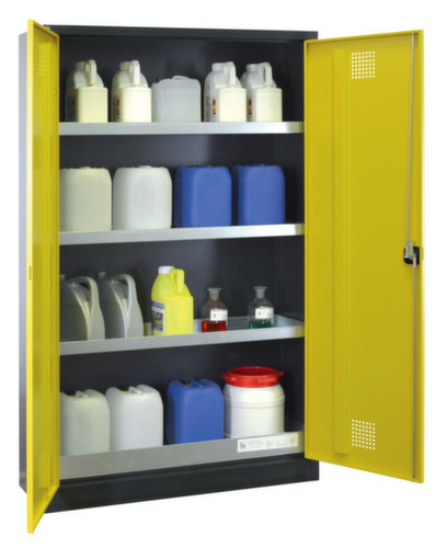 Lacont Chemicaliënkast storeLAB CS Eco 1200 P, hoogte x breedte x diepte 1950 x 1200 x 400 mm
