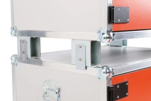 Cemo Explosieveilige lithium-ion-magazijnkast lockEX 8/5 onderrijdbaar, hoogte x breedte x diepte 520 x 800 x 660 mm