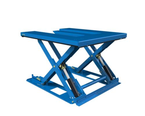 Platte schaarheftafel met e-platform