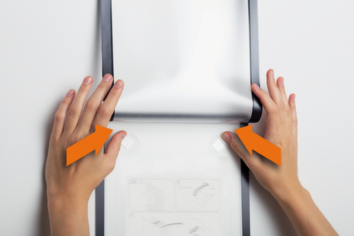 Durable Magneetframe DURAFRAME® WALLPAPER, DIN A4, achterzijde zelfklevend