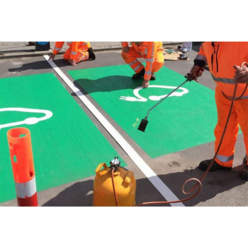 E-auto markeersymbool PREMARK®, E-auto laadstation